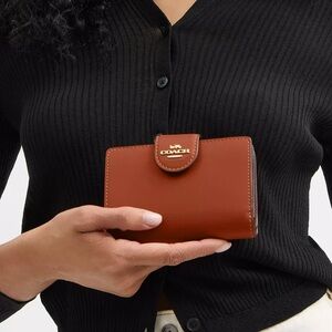 Coach Tan Leather Wallet